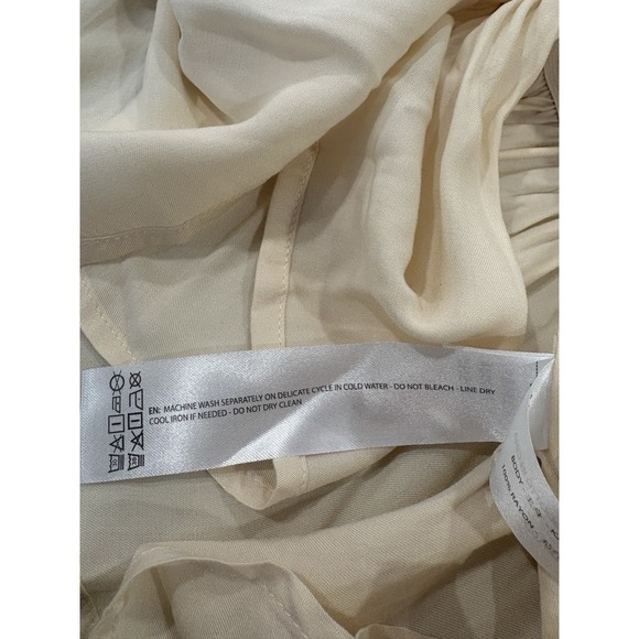 Ariat Jacquard Chimayo Peasent Top Sz XL Cream Boho Western - Picture 10 of 10